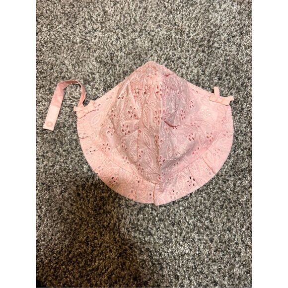 Janie and Jack Other - Janie and Jack pink sun hat size 6-12mos. C13-18